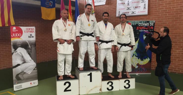 Javier Altamirano, del Judo Nova Unió, bronze a la Copa d’Espanya de veterans Javier Altamirano, del Judo Nova Unió, bronze a la Copa d’Espanya de veterans