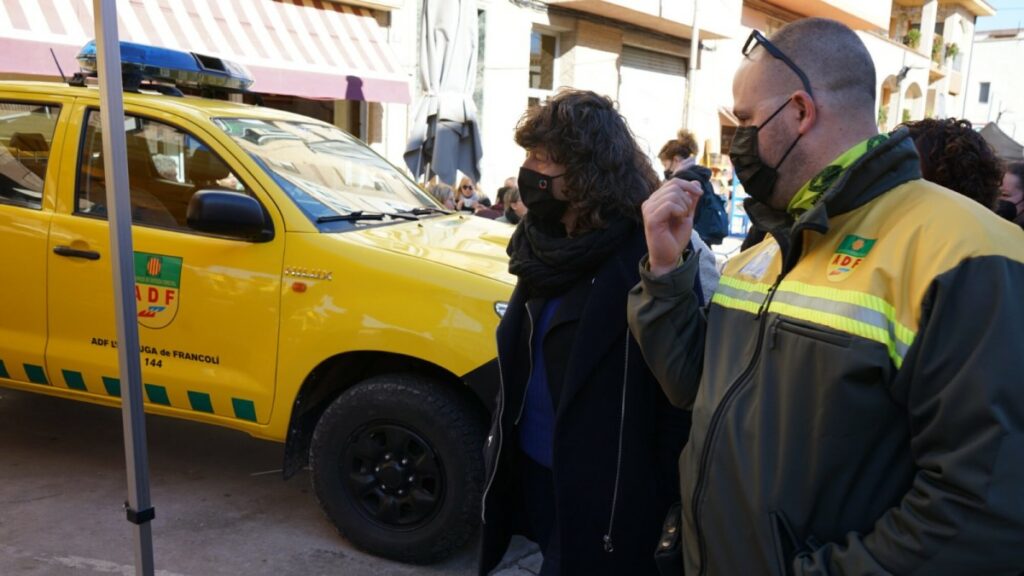 La consellera Teresa Jordà, a l'acte de reconeixement (EFMR)