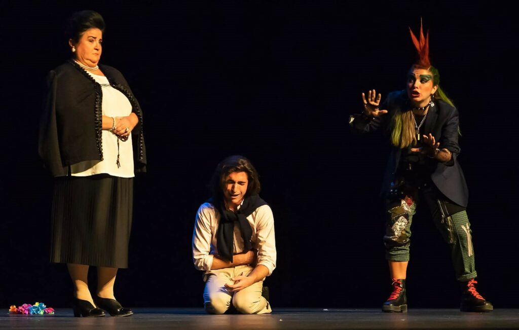 'La comedia de las Lalis' aquest dimarts, a Girona (Josep Burcet)