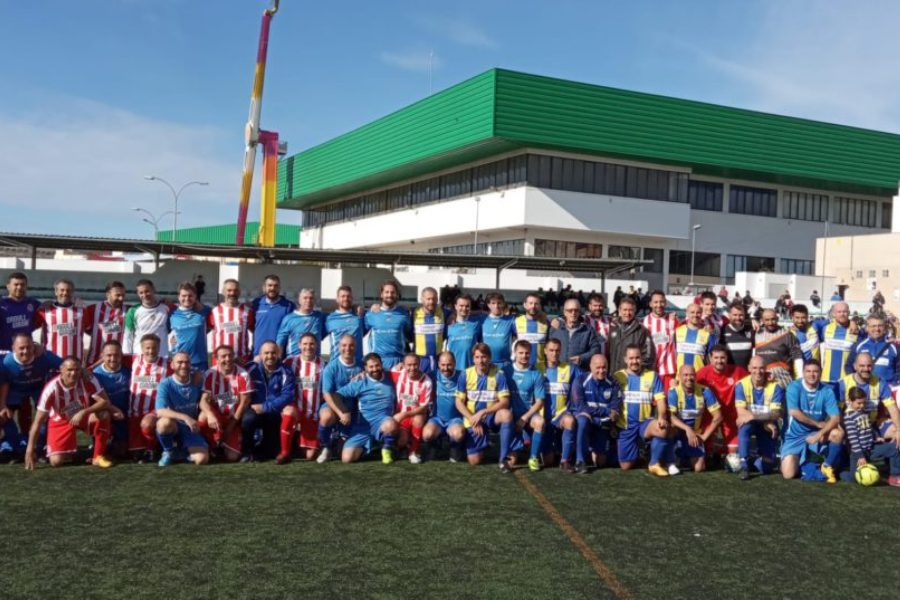 Els veterans del Lloret, el Girona i el Palamós al 2019.