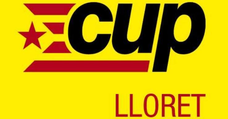 La CUP de Lloret lamenta la decisió del Consell Polític i el Grup d’Acció Parlamentària