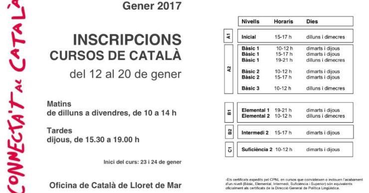 Les inscripcions per als cursos de català s’obren aquest dijous
