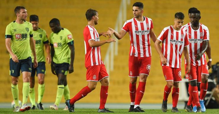 El Girona guanya el Bournemouth anglès 2-1 en el segon partit de pretemporada