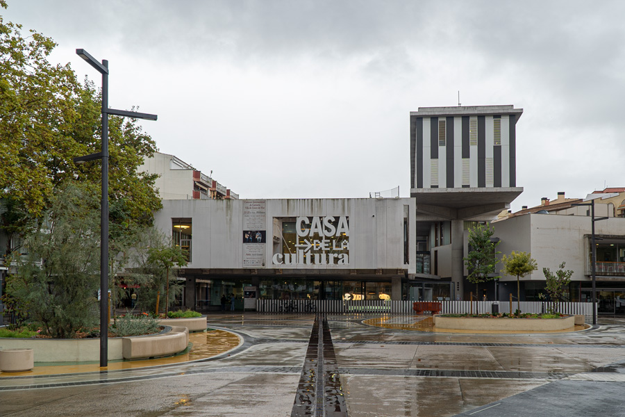 La Casa de la Cultura, seu de la Biblioteca