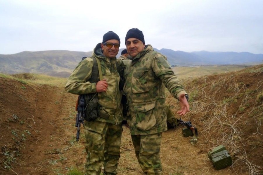Armen Knyazyan amb Alexander Harutyunyan