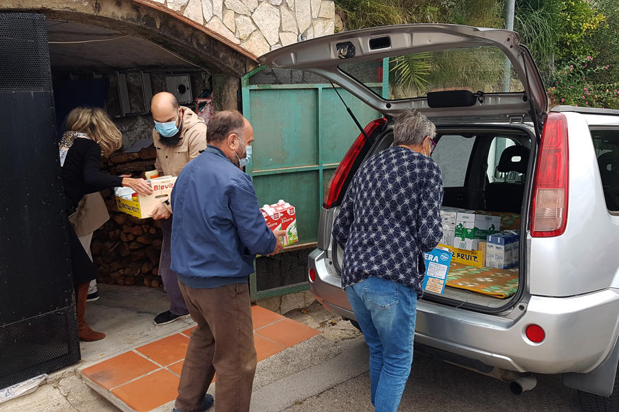 donacio daliments de lloret de dalt al CDA 3