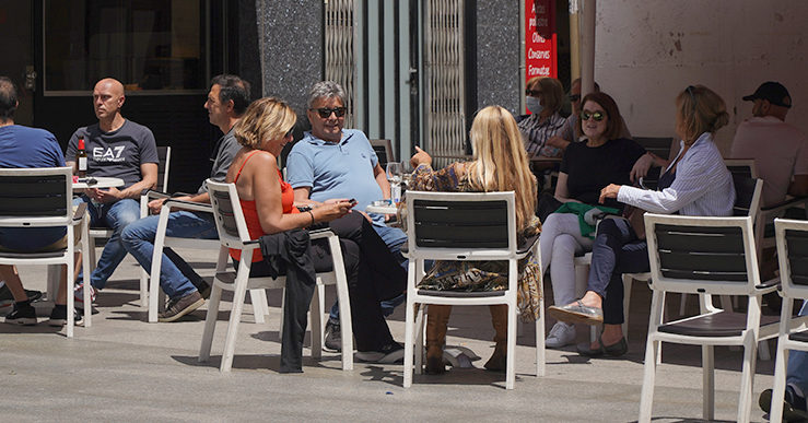 Terrassa a Lloret de Mar