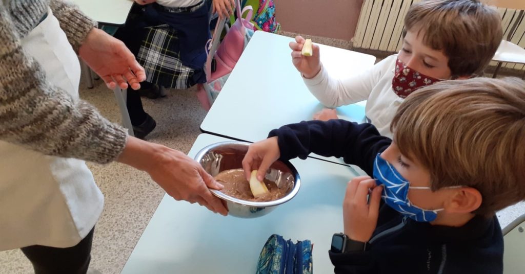 Sessió a l'escola Immaculada Concepció (MIHNI)