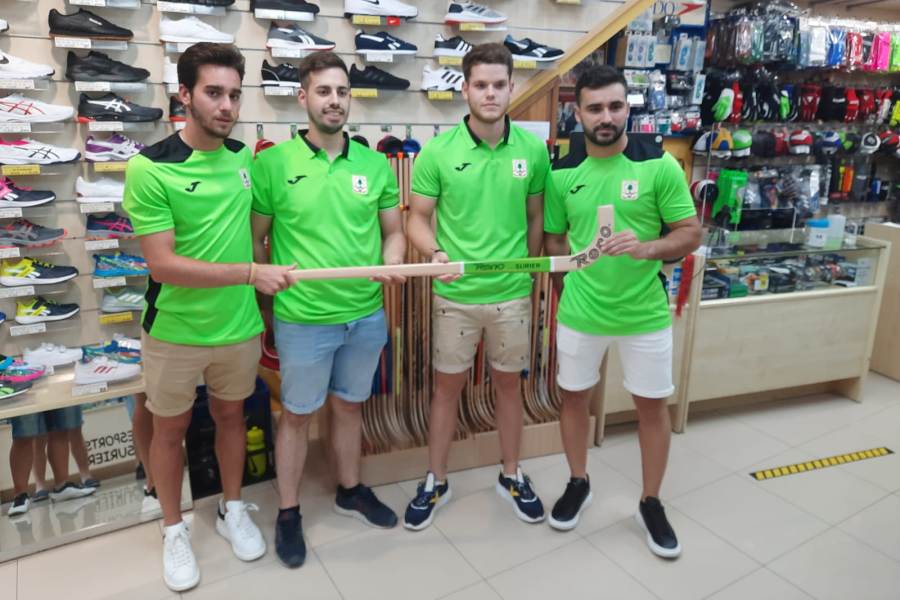 Els nous fitxatges del CH Lloret, en la presentació del passat divendres.