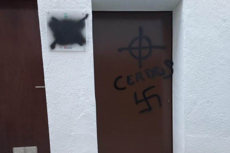 Les pintades, a la nova seu de la regidoria d'Igualtat.