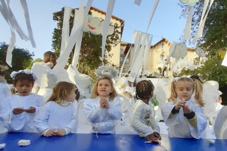 Una de les escenes del pessebre vivent del 2019.