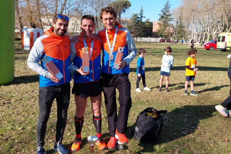 Ignasi Gironès, Joan Bernat i Pere Boadas (Club Atletisme Lloret -La Selva)