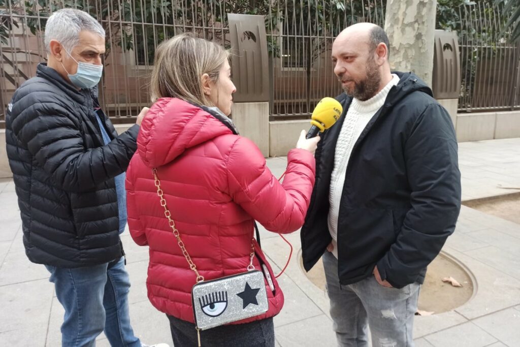 Juanjo Parra responent a Catalunya Ràdio