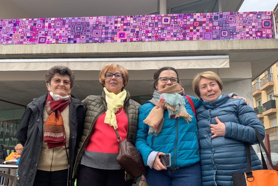 Tapís 8 de Març al Casal Municipal de la Gent Gran