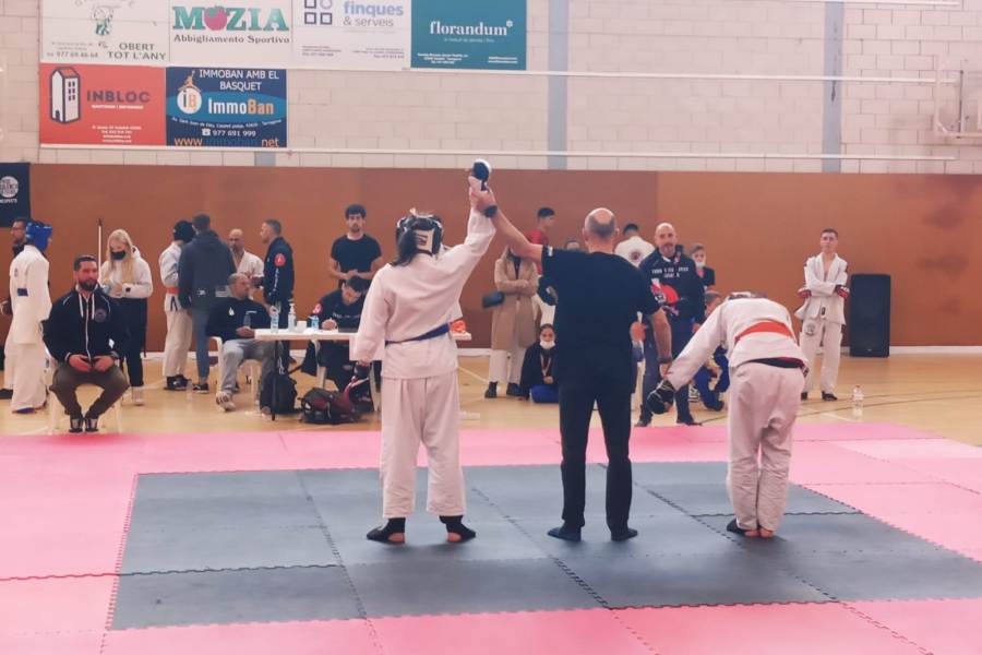 Maria Bruguera, del Club Taijitsu Lloret, es va proclamar campiona de Catalunya en categoria Juvenil