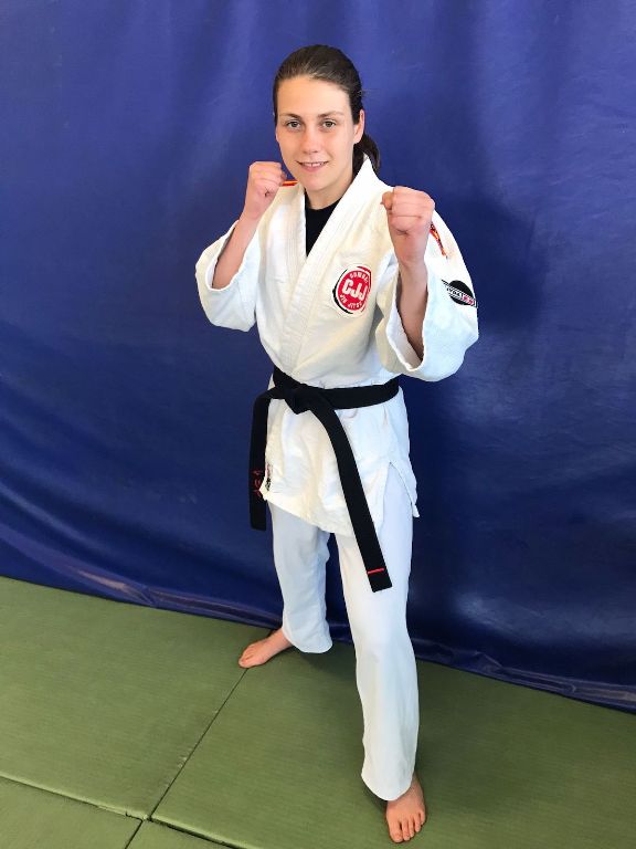 Maria Bruguera, campiona d'Europa de Jiu Jitsu