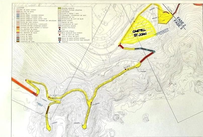 mapa cami ronda
