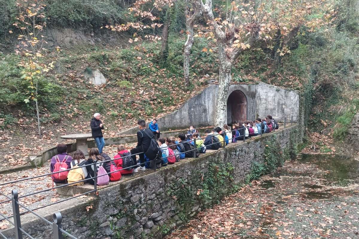 Una de les excursions a Sant Joan de les Abadesses (IE Lloret de Mar)