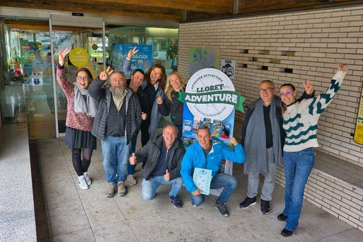 Taula de treball de Lloret Adventure (Lloret Turisme)