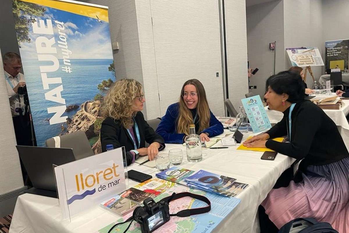 Un moment del 'Meet the Media 2023' (Lloret Turisme)