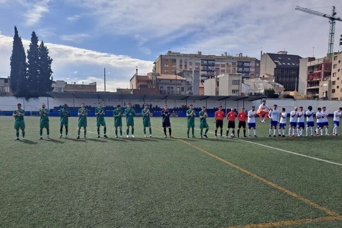 el club de futbol lloret al camp del granollers