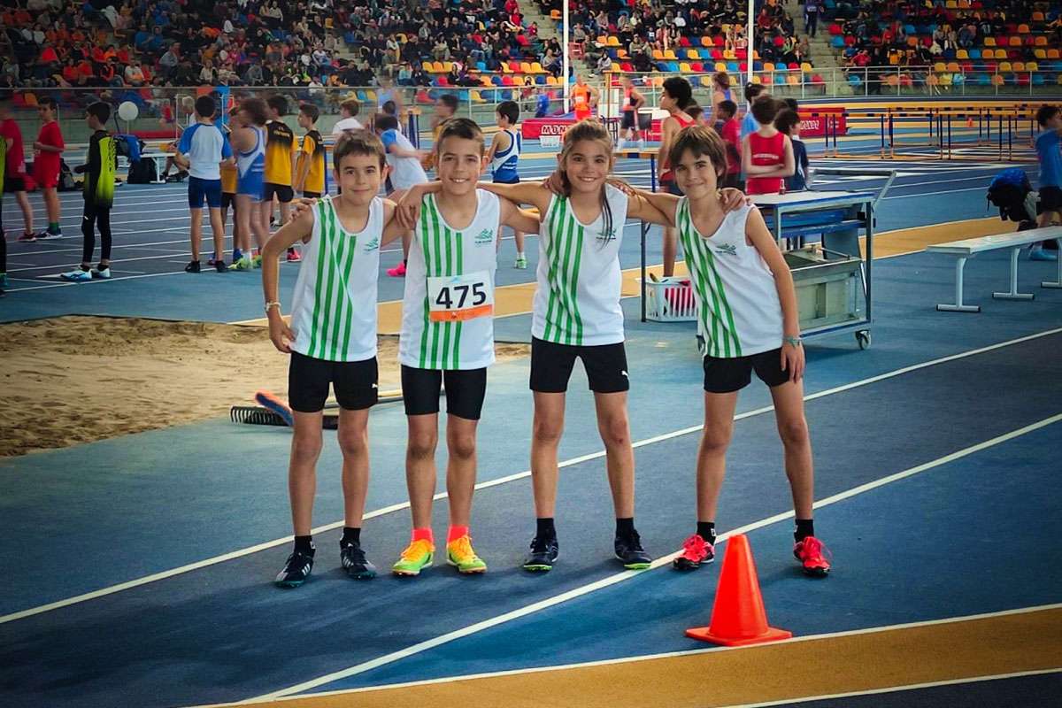 la categoria sub12 del club atletisme lloret la selva min
