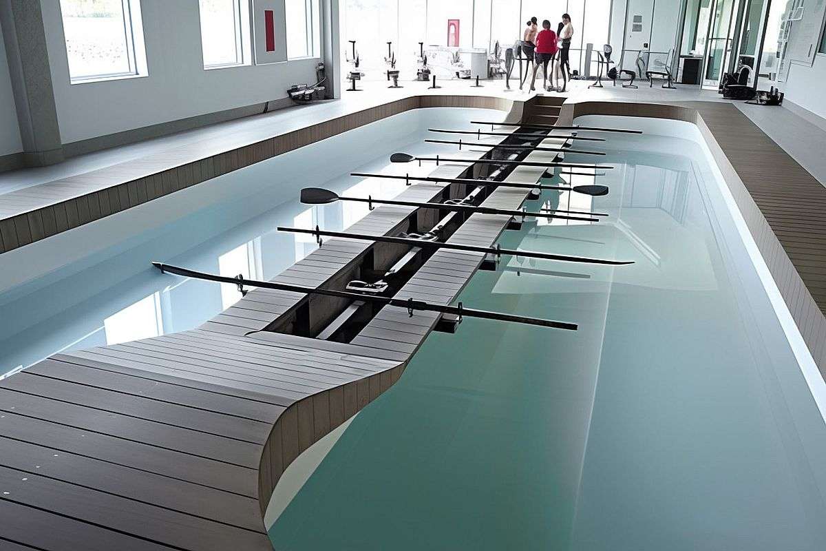 Rem ergometre Piscina Lloret Junts