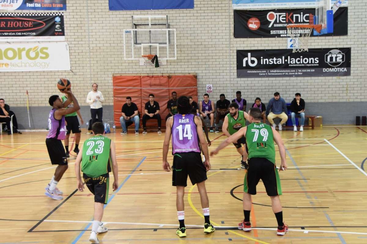 Un altre partit d'aquesta temporada (Bàsquet Lloret)