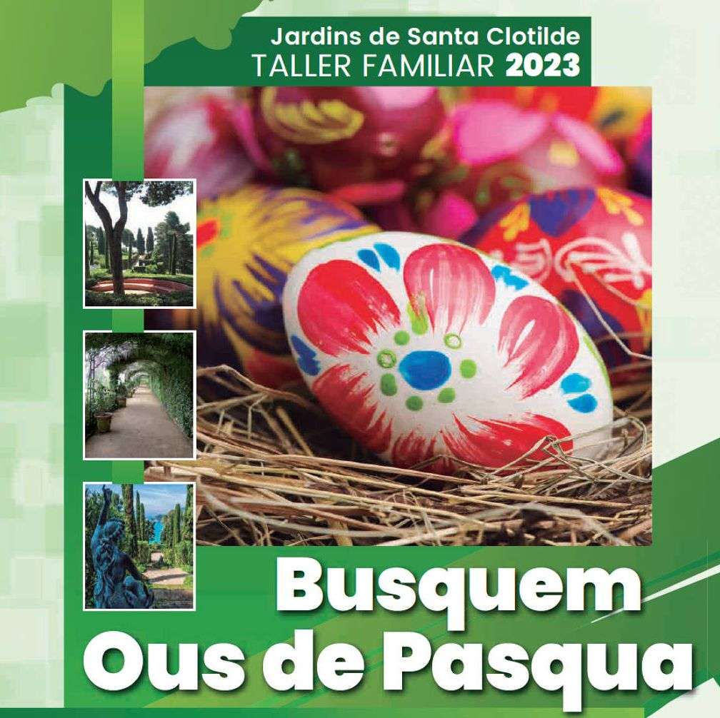 cartell taller ous pasqua jardins