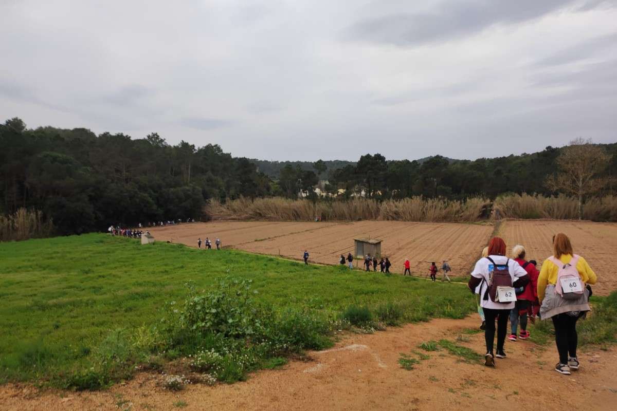 La marxa passa per paratges poc concorreguts (Xino-Xano)
