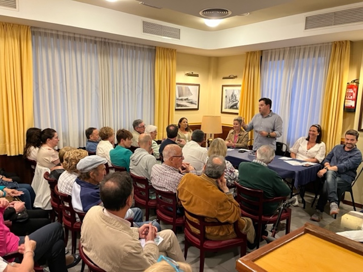 La presentació de Jordi Martínez al nucli antic (Junts per Catalunya)