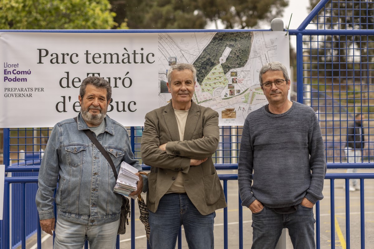 Lloret en Comú Podem presenta un projecte per al Turó d'en Buch