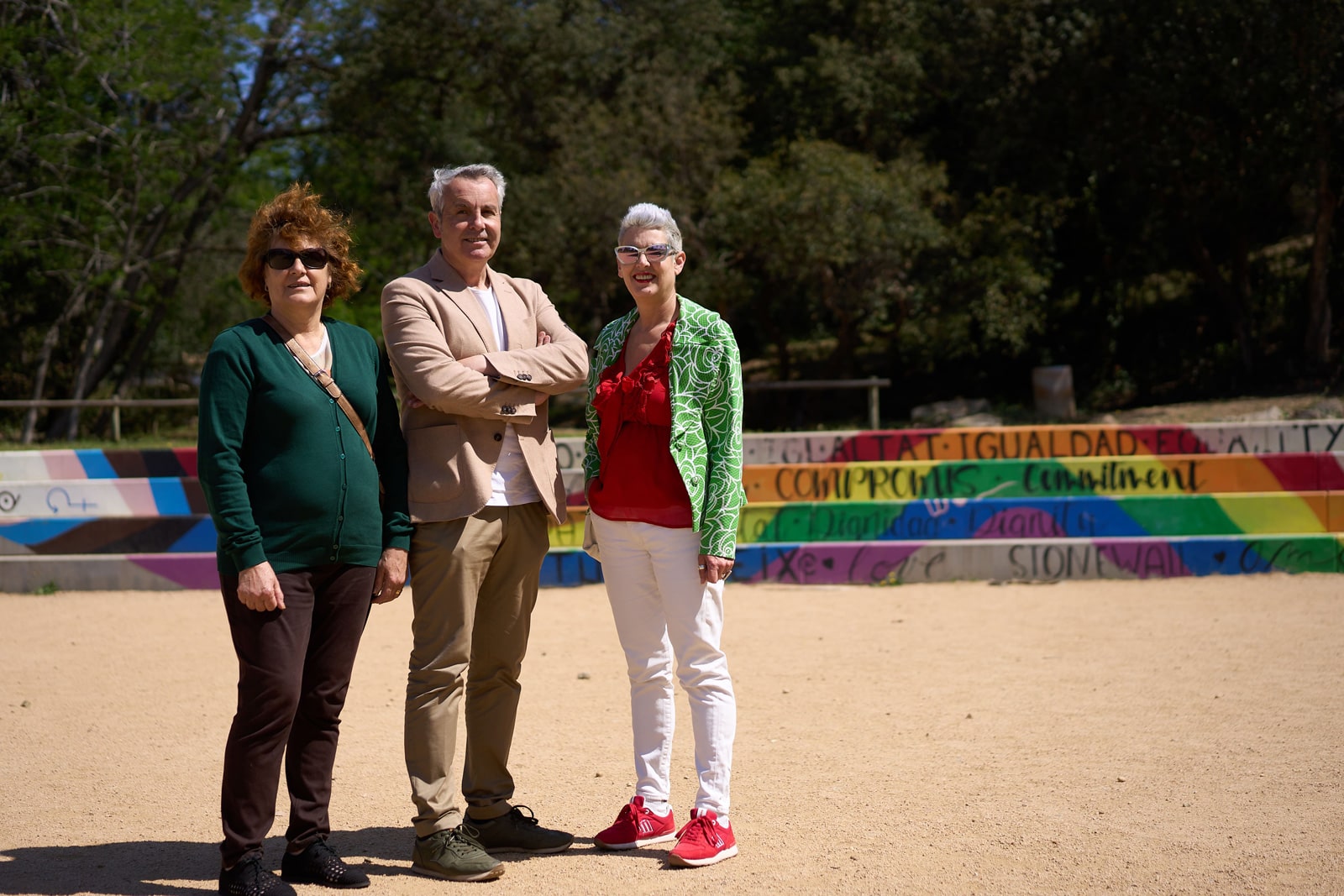 Lloret en Comú Podem, a la plaça Germinal Ros