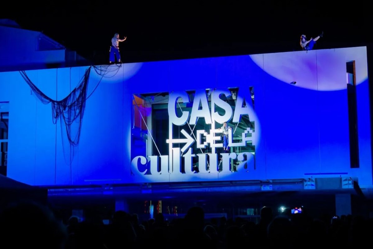 Un espectacle nocturn a la Casa de la Cultura