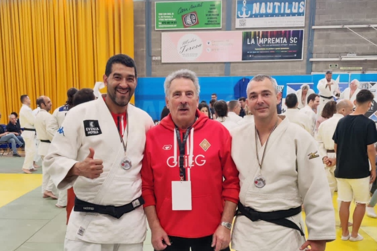 marc dailos i javier altamirano en la copa de judo