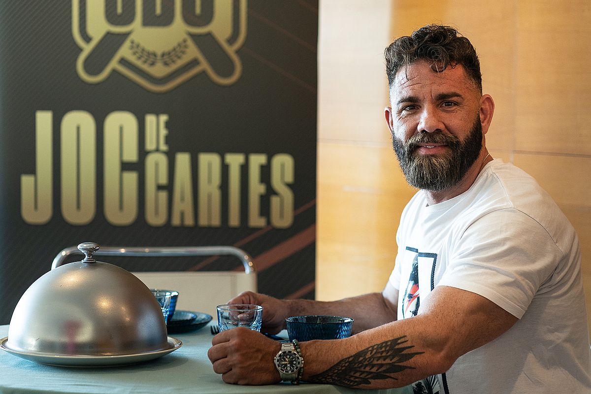 Marc Ribas, presentador del programa de TV3 Joc de cartes
