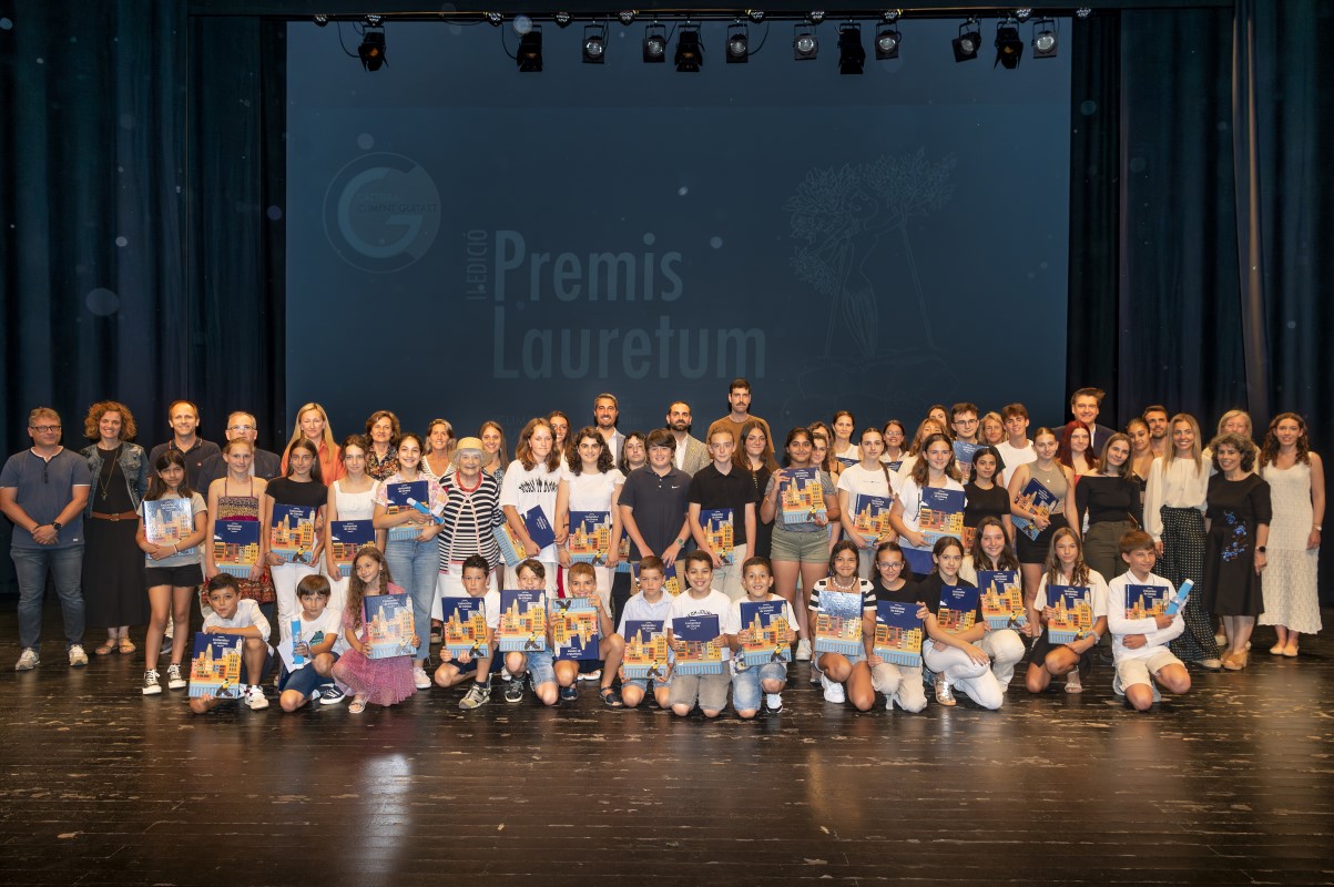 Els participants als Premis Lauretum 2023 (Fundació Climent Guitart)