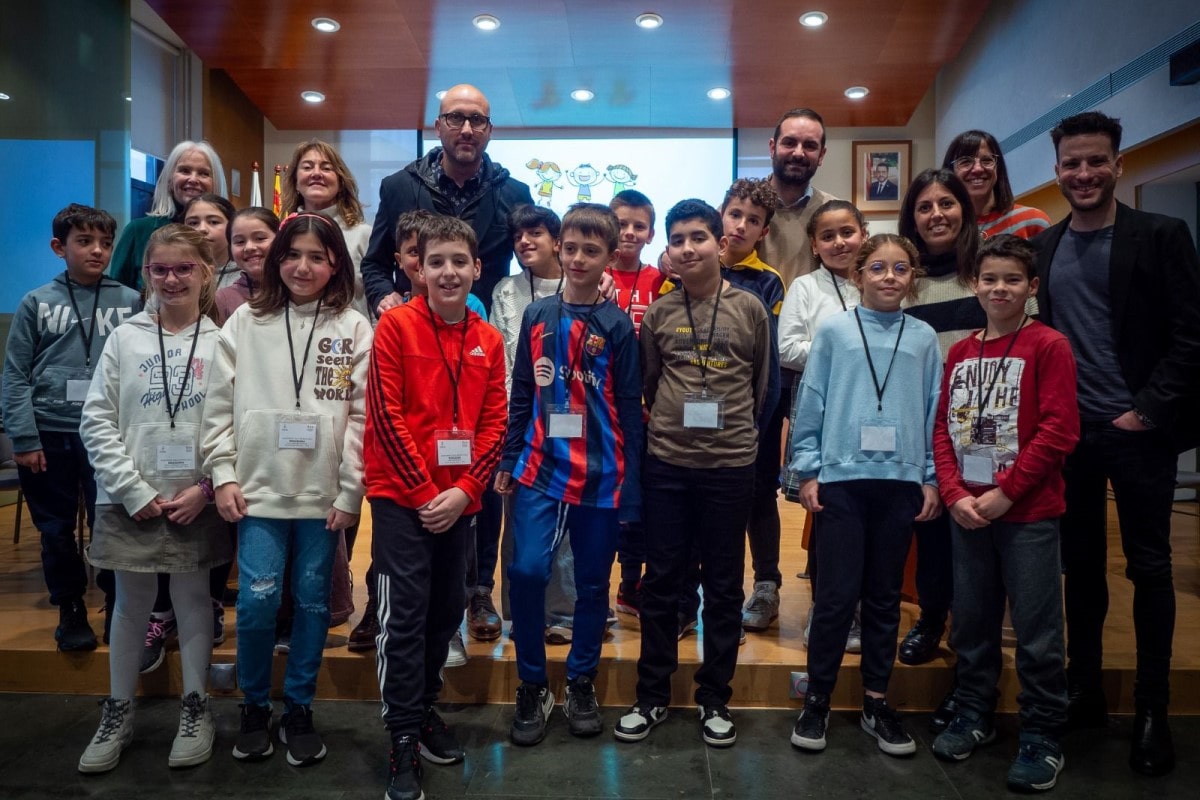 Els representants de l'Ajuntament dels Infants d'aquest curs (Ajuntament de Lloret de Mar)