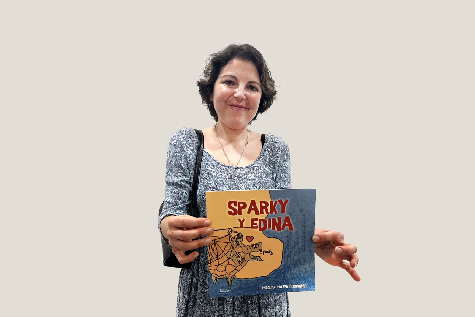 Carolina Crespo escriu el llibre il·lustrat ‘Sparky y Edina’