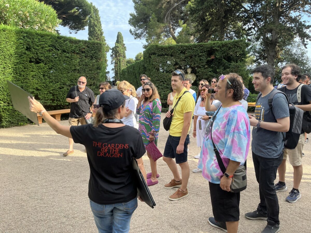 visita 'La Casa del Drac' als jardins