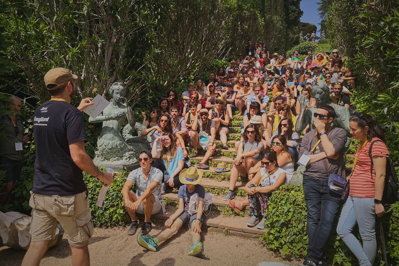 Els Barcelona Travel Blogers als Jardins de Santa Clotilde de Lloret de Mar