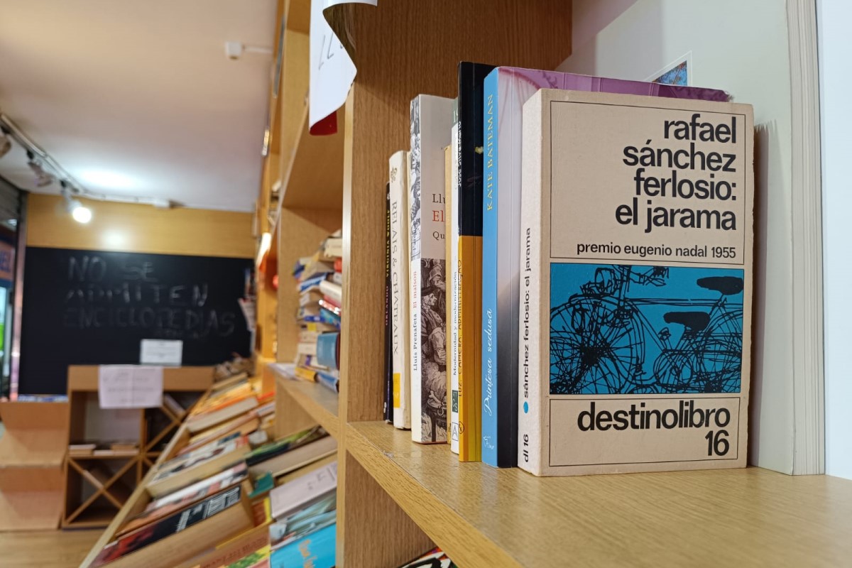 Els llibres que hi ha al Mercat Municipal