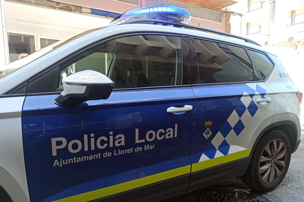 Un cotxe de la Policia Local de Lloret de Mar
