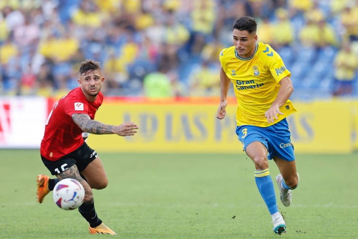 Sergi Cardona, en el seu debut a Primera Divisió
