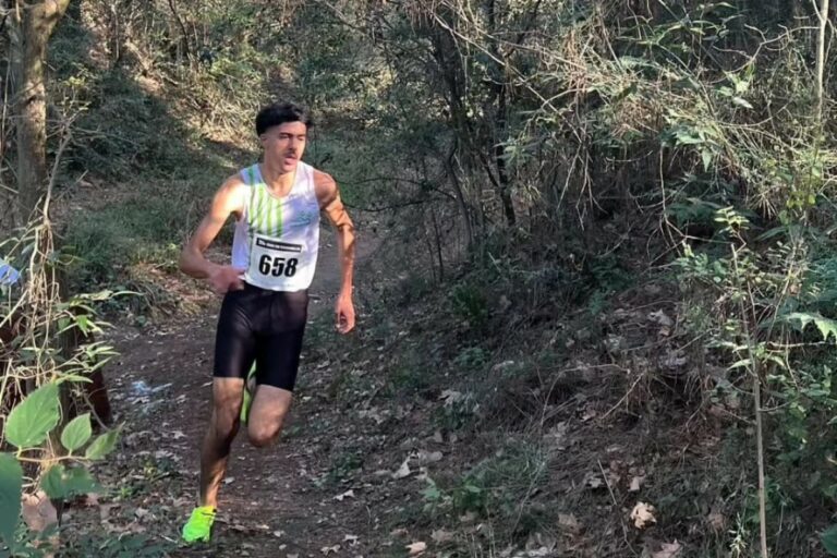 Bakr El Asri, a Canovelles (Club Atletisme Lloret - La Selva)