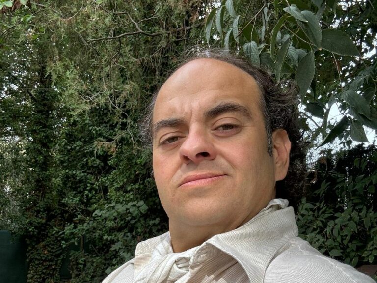 Paco Moreno al rodatge de 'Peret'