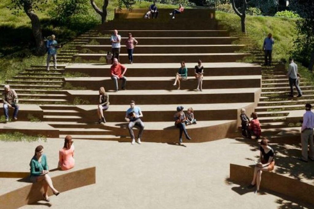 Projecte del futur amfiteatre (SCOB Arquitectura i Paisatge)