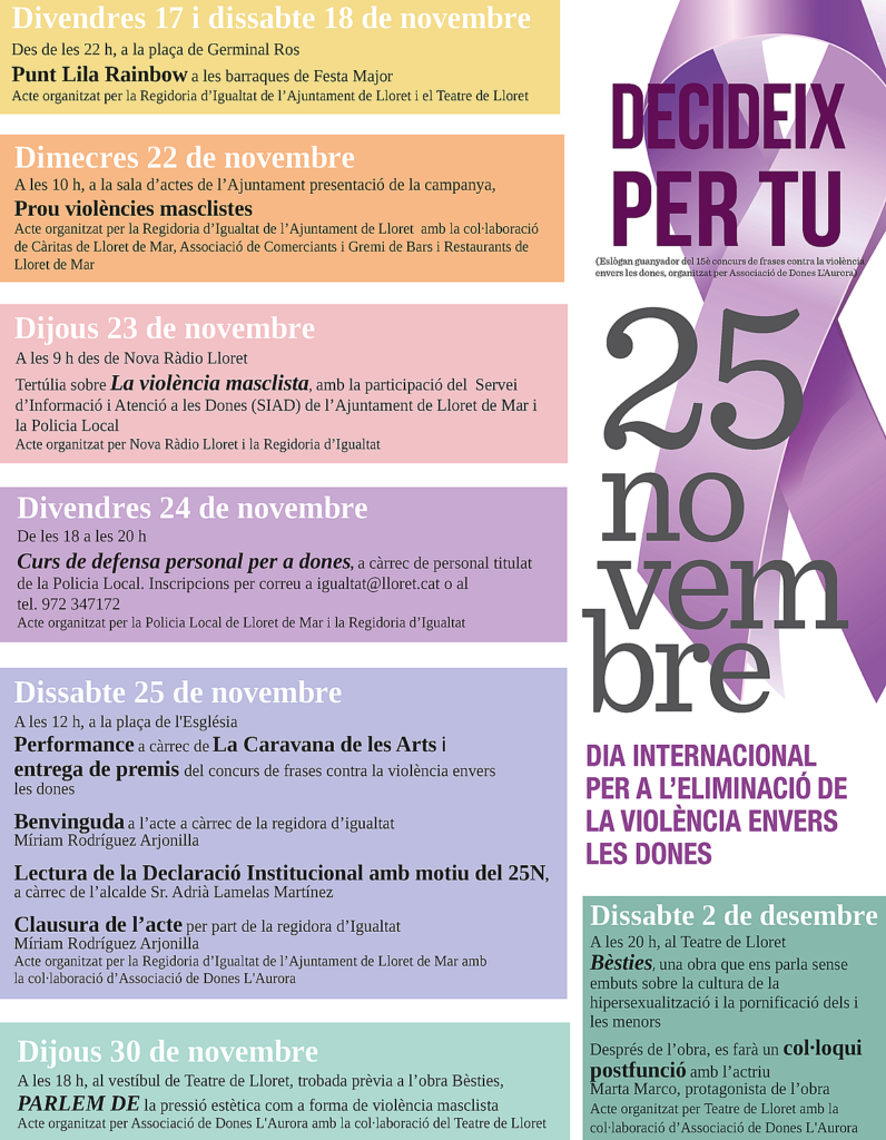 cartell 25N Lloret