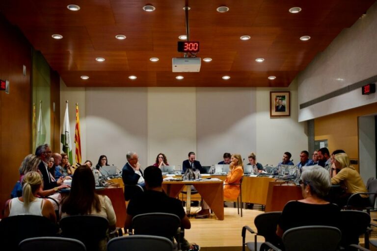 Un ple d'aquest mandat