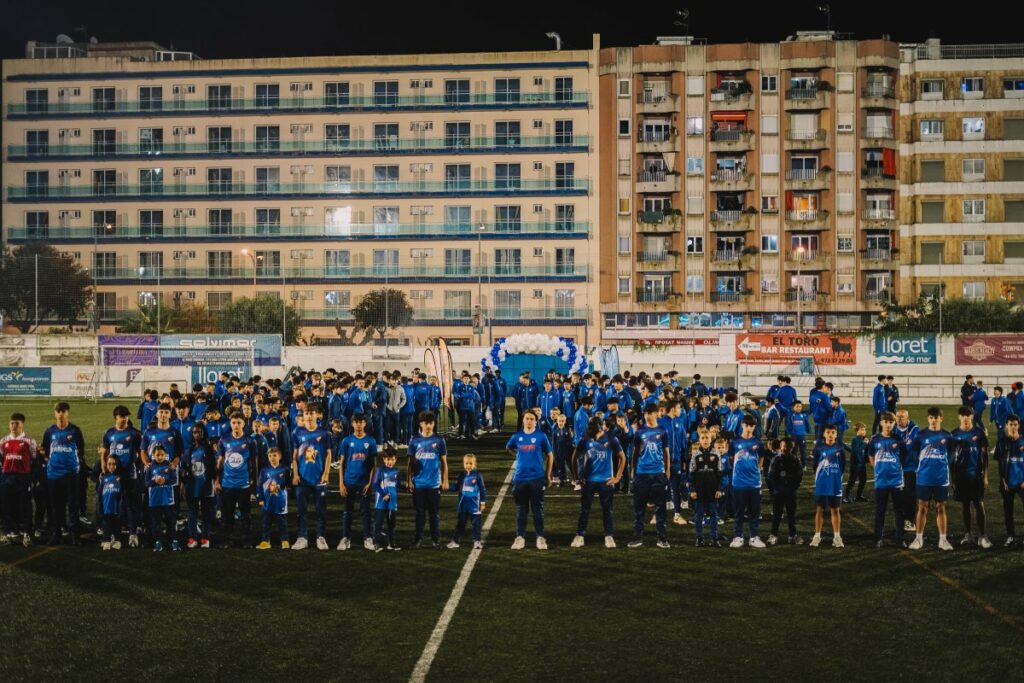 Presentació del Club de Futbol Lloret